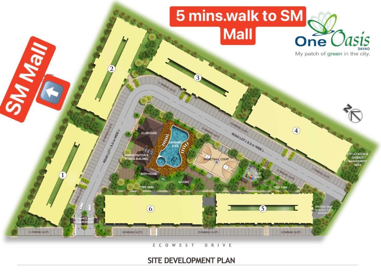 Davao 2Br One Oasis Beside Sm Mall-Wifi Екстер'єр фото